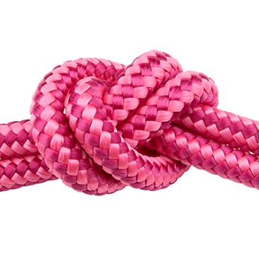 Corde à voile, diamètre 10 mm, longueur 1 m, Pink-Mix