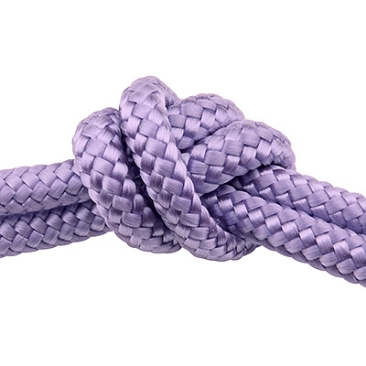 Sail rope, diameter 6 mm, length 1 m, purple