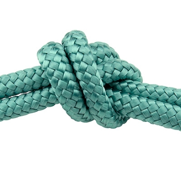 Sail rope, diameter 6 mm, length 1 m, sea green