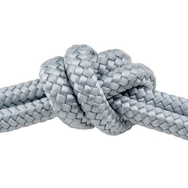 Sail rope diameter 2.0 mm, colour light grey, length 1 metre