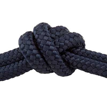 Sail rope diameter 2.0 mm, colour dark blue, length 1 metre