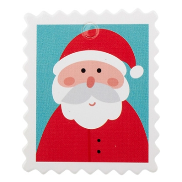 Christmas Father Christmas Gift Tags, 5x4x0.04 cm