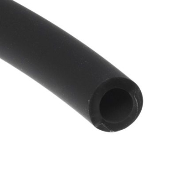 PVC hose 6.5 mm round, black