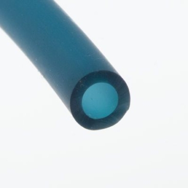 PVC hose 6.5 mm round, turquoise blue