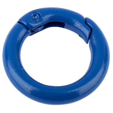 Sluiting karabijnhaak, diameter 20 mm, donkerblauw