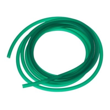 2 metre PVC hose, diameter 2.5 mm, colour: green