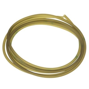 PVC-slang van 2 meter, diameter 2,5 mm, kleur: olijfgroen