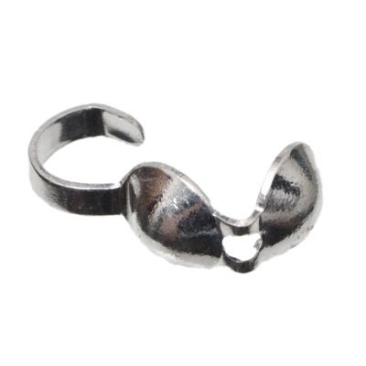Threaded dome, 3.5 mm, silver-plated