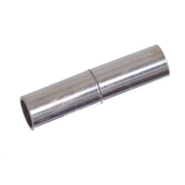 Magnetic clasp for gluing in, 4 mm, silver-plated