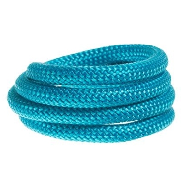Sail rope / cord, diameter 10 mm, length 1 m, petrol