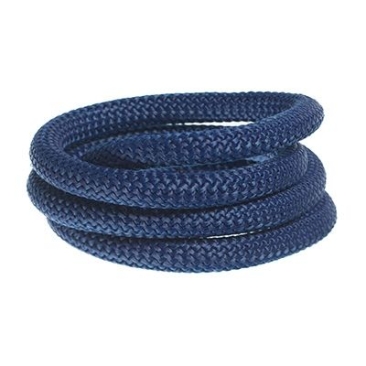 Corde à voile / cordelette, diamètre 10 mm, longueur 1 m, bleu foncé
