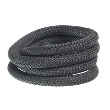 Sail rope / cord, diameter 10 mm, length 1 m, dark grey