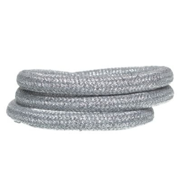 Sail rope / cord, diameter 10 mm, length 1 m, silver-coloured