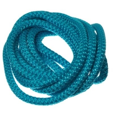Sail rope / cord, diameter 5 mm, length 1 m, petrol