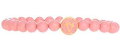 Tropische Armband mit Crystal Pearls Coral Palme