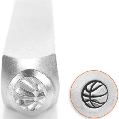 ImpressArt Design Stempel, 6 mm, Motiv Basketball