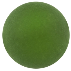 Polarisperle, rund, ca. 14 mm, dunkelgrün