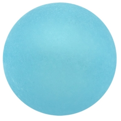 Polarisperle, rund, ca. 8 mm, hellblau