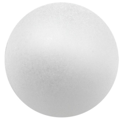 Polarisperle, rund, ca. 16 mm, weiß