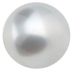 Polarisperle glänzend, rund, ca.10 mm, weiß