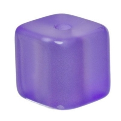 Polaris Würfel, 8 mm, glänzend, violett