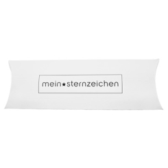 Geschenkverpackung, Kissen, Motiv "Mein Sternzeichen", 20 cm x 7 cm x 2,4 cm