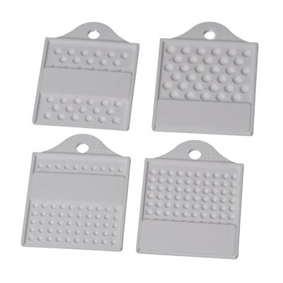 Bead counting boards, 4 pieces, for beads 3 -8 mm 