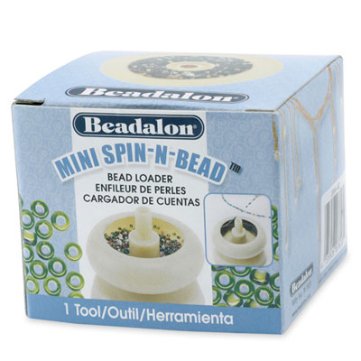 Beadalon Bead Loader, klein, "Mini Spin-N-Bead" Bead Loader, 