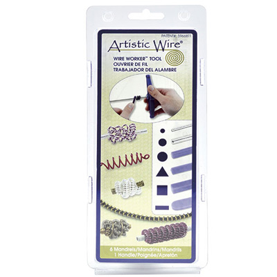 Beadalon Artistic Wire, bending tool "Wire Worker" for twisting spirals of modelling wire 