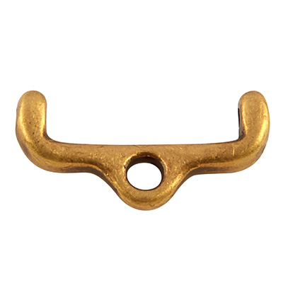 Cymbal Skafi II-11/0 Rocaille end piece, antique bronze coloured 