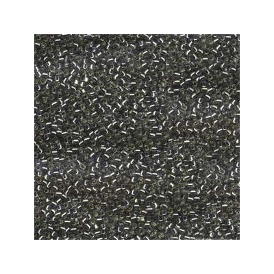 11/0 Miyuki Delica Perlen, Zylinder (1,8 x 1,3 mm), Farbe: silver lined grey, ca. 7,2 gr 