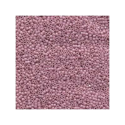 11/0 Miyuki Delica beads, cylinder (1,8 x 1,3 mm), colour: opaque old rose lust, approx. 7,2 gr 