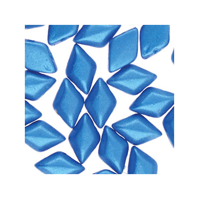 Matubo Gemduo kralen, 8 x 5 mm, kleur: Tropical Blue Wave, koker met ca. 8 gr. 
