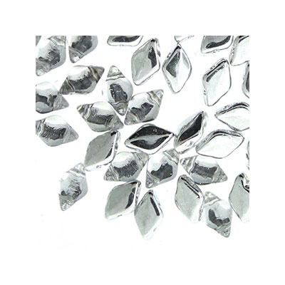 Matubo Gemduo Perlen, 8 x 5 mm, Farbe: Backlight Crystal , Röhrchen mit ca. 8 gr. 