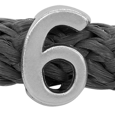 Grip-It Slider number 6 or 9, for ribbons up to 5mm diameter, silver plated 