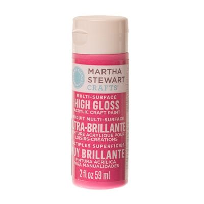 Martha Stewart Multi Surface Acryl-Farbe, amaranth, 59 ml 