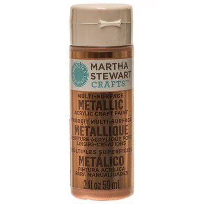 Martha Stewart peinture acrylique Multi Surface, copper, 59 ml 