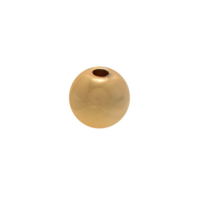 Brin de perles d'hématite, boule, 4 mm, doré antique galvanisé, longueur environ 39 cm 