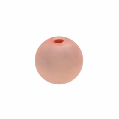 Brin de perles d'hématite, boule, 8 mm, plaqué or rose galvanisé, longueur environ 39 cm 