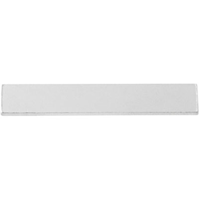 ImpressArt Tag ébauche pendentif rectangle, aluminium,38,5 x 6,5 mm 
