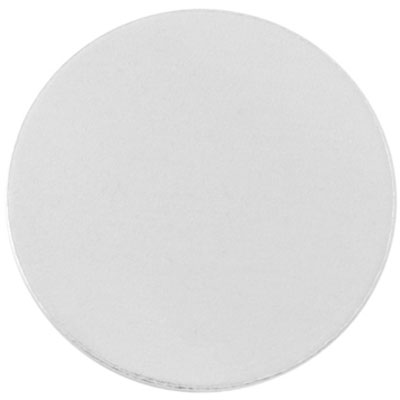 ImpressArt label stempel blanco hanger cirkel, aluminium, 25 mm 