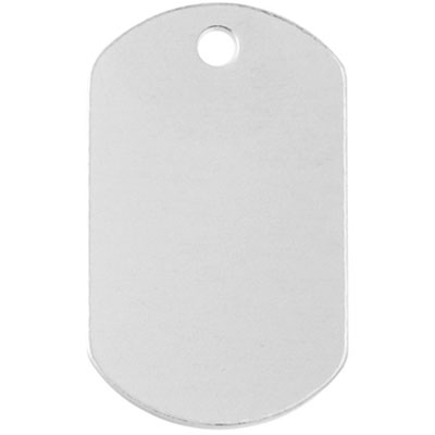 ImpressArt Tampon pour tags, aluminium, 32 x 20 mm 