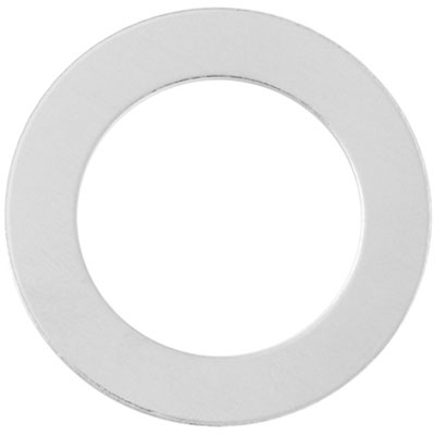 ImpressArt Label Stempel Blanco Disc, Aluminium, 38 mm 