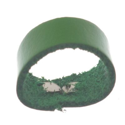 Boucle pour bracelet en cuir Berlin, 16 mm x 8 mm, vert clair 