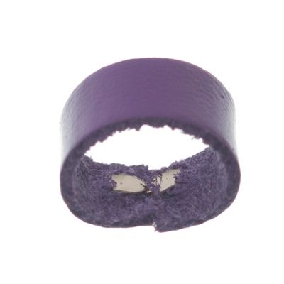 Loop for Berlin leather strap, 16 mm x 8 mm, lilac 