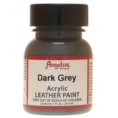 Angelus peinture pour cuir gris foncé, contenu : 29,5 ml 