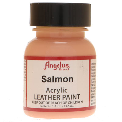Angelus peinture pour cuir saumon, contenu : 29,5 ml 