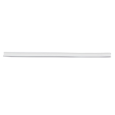 Flexible nose clip for mouth and nose masks, 150 x 5 mm, white, iron wire with plastic coating 