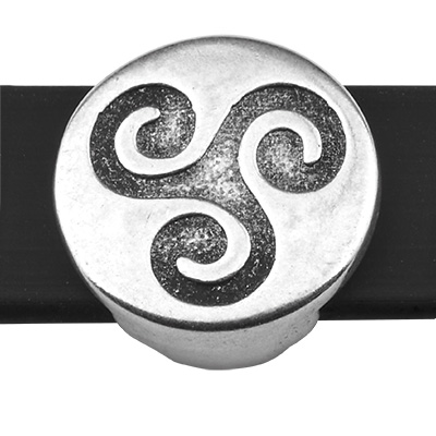 Slider disc, silver-plated, 13 mm 