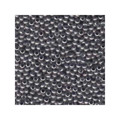 6/0 Metal Seed Bead Zinkfarben, Rund, 4 mm, Röhrchen mit ca. 28 Gramm (ca. 390 Perlen) 